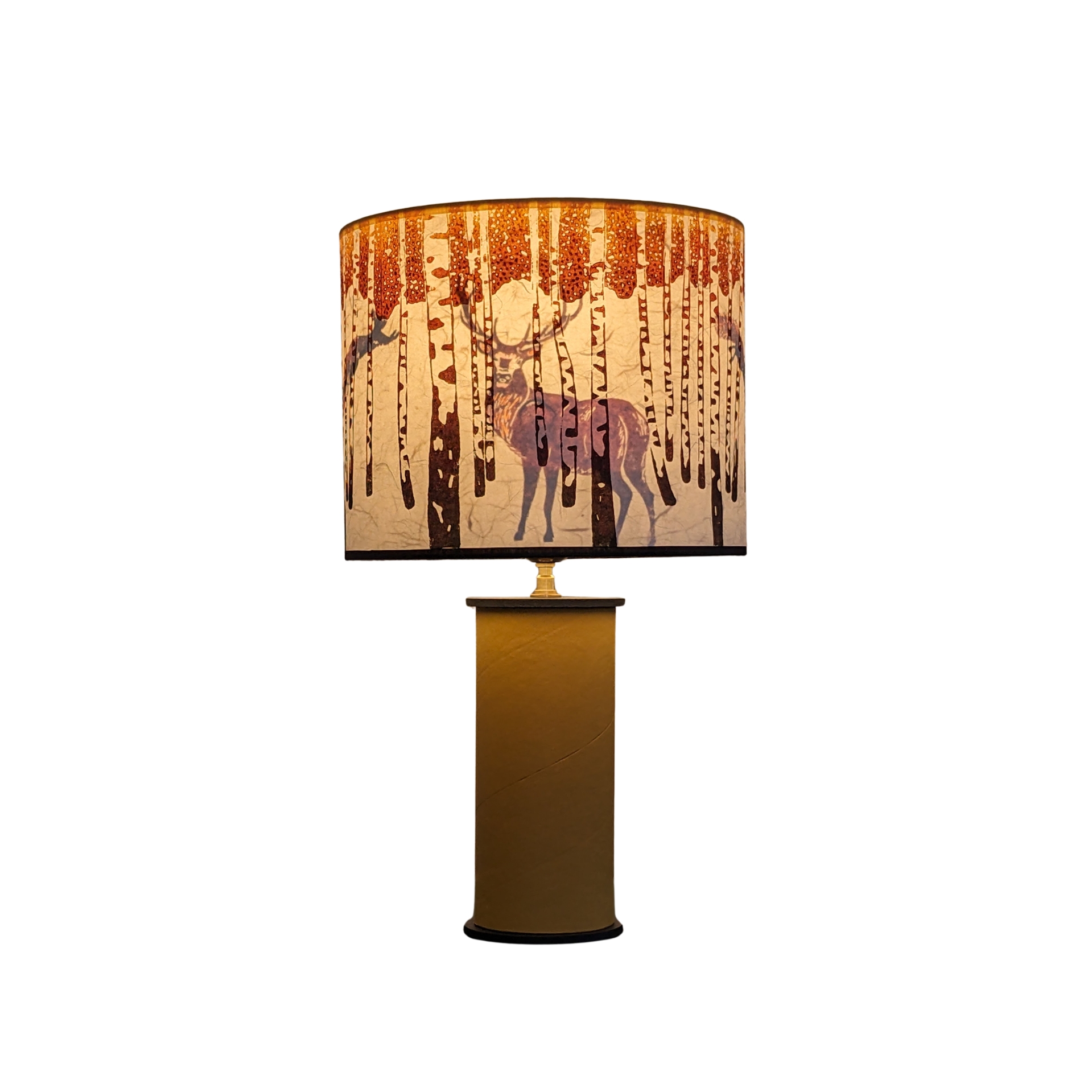 Abat Jour Collection Forets 005C FLEDERMAUS Luminaires Artisanaux Lampe De Createur Modele Shigeru Allume