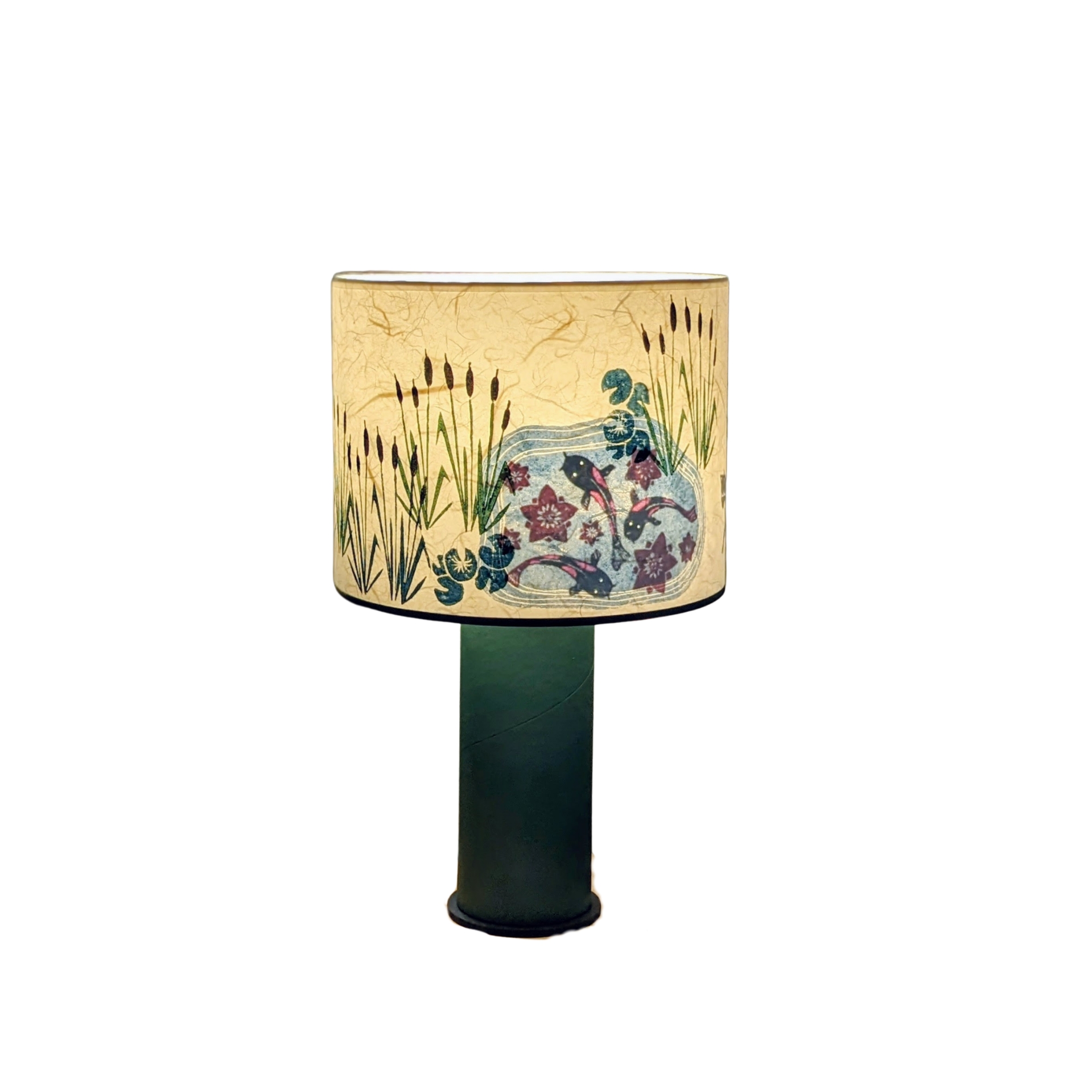 Abat Jour Collection Nenuphars 001B FLEDERMAUS Luminaires Artisanaux Lampe De Createur Modele Shigeru Eteint