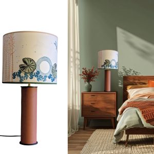 Abat Jour Collection Nenuphars 003A FLEDERMAUS Luminaires Artisanaux Lampe De Createur Modele Shigeru Sceno