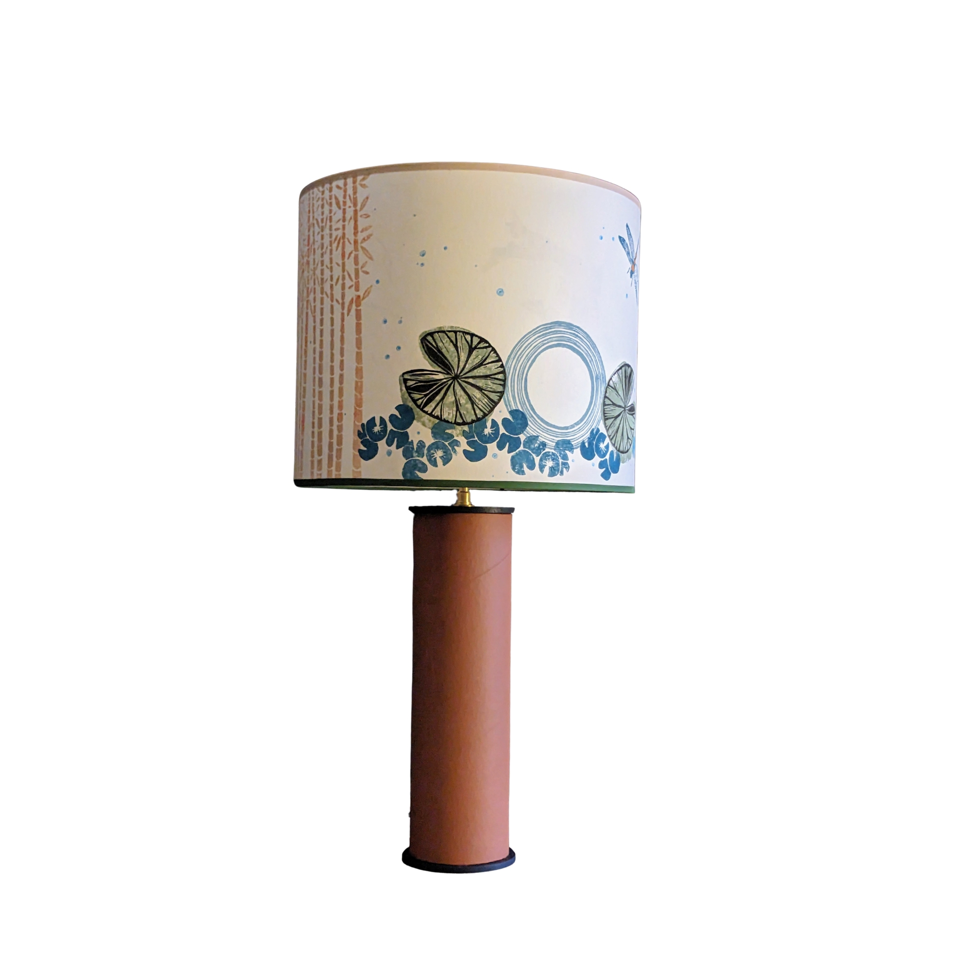 Abat Jour Collection Nenuphars 003B FLEDERMAUS Luminaires Artisanaux Lampe De Createur Modele Shigeru Eteint
