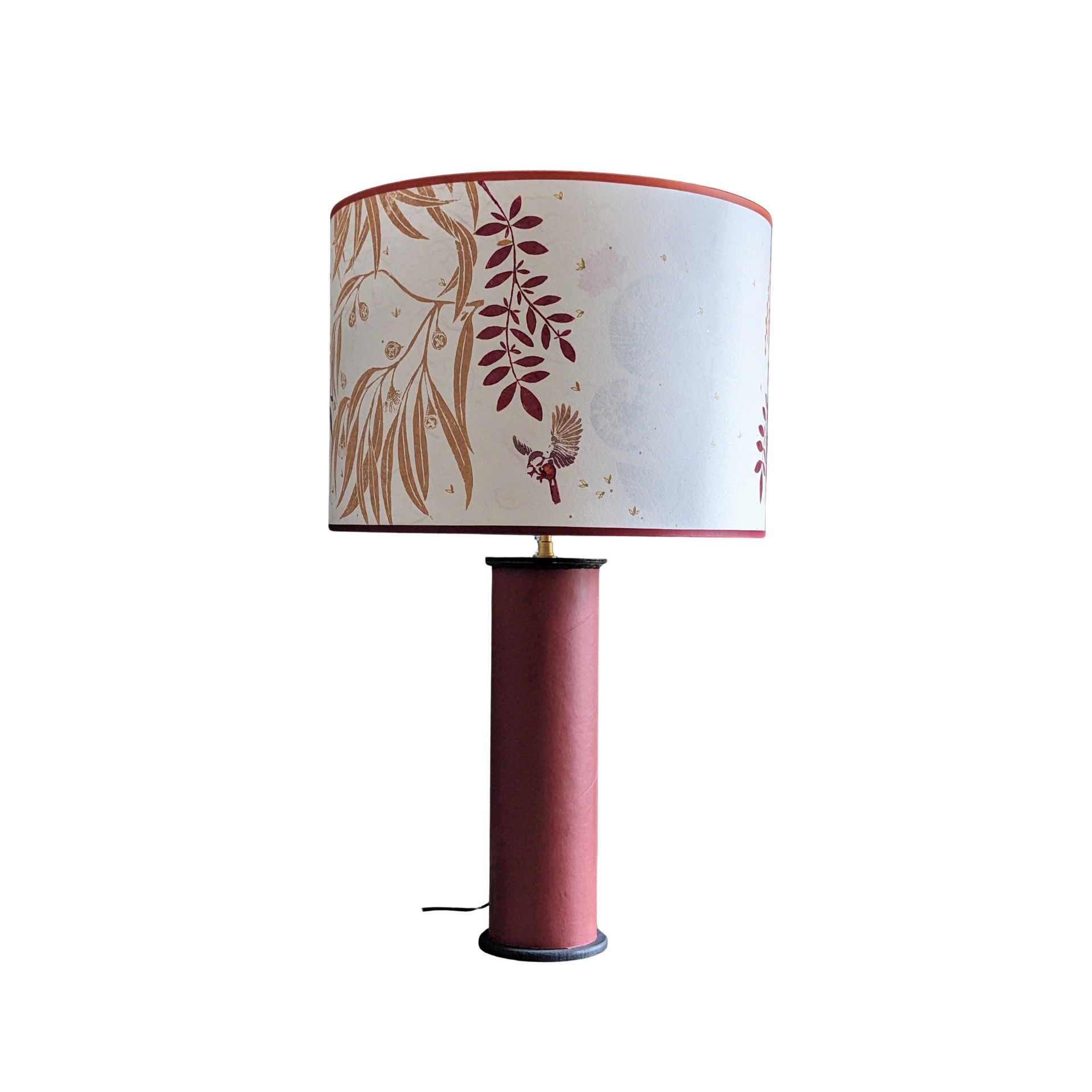 Abat Jour Collection Printemps 001B FLEDERMAUS Luminaires Artisanaux Lampe De Createur Sur Mesure Eteint