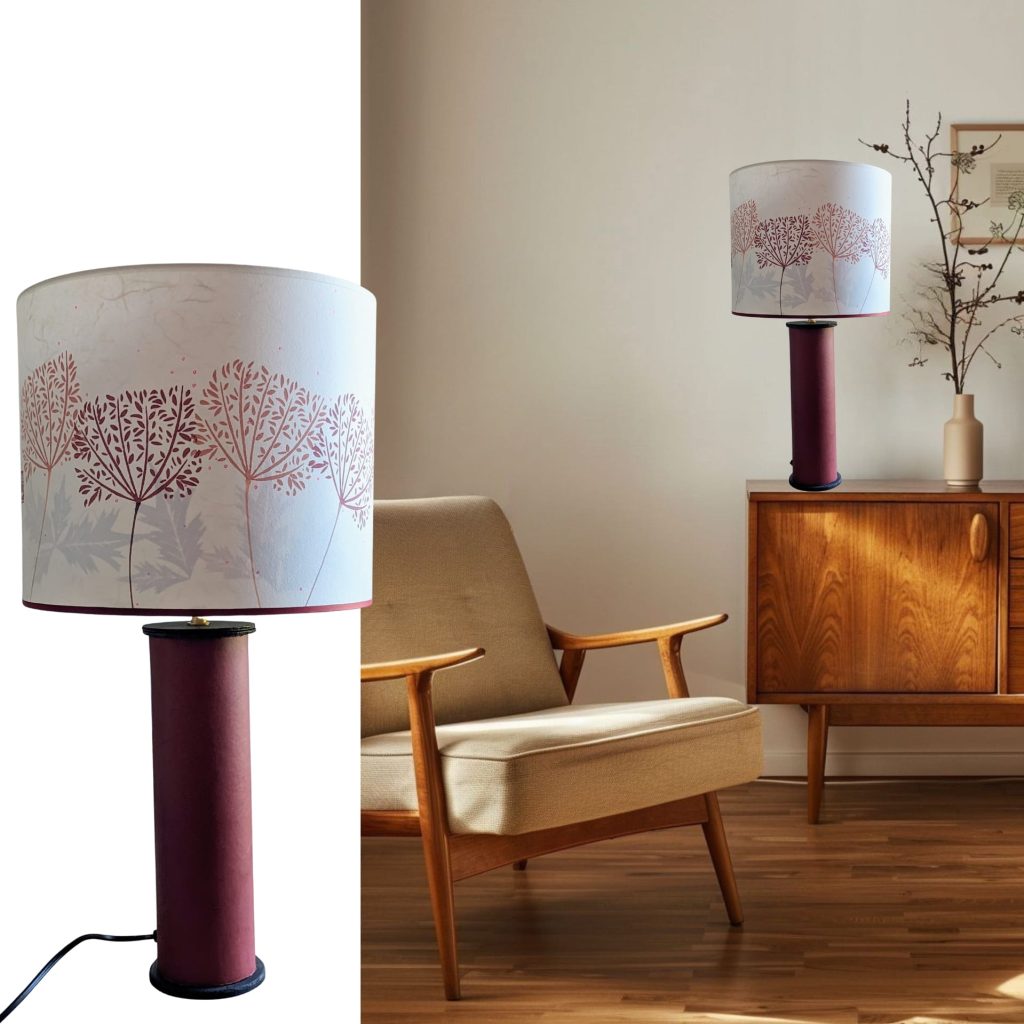 Abat Jour Collection Printemps 002A FLEDERMAUS Luminaires Artisanaux Lampe De Createur Sur Mesure Sceno