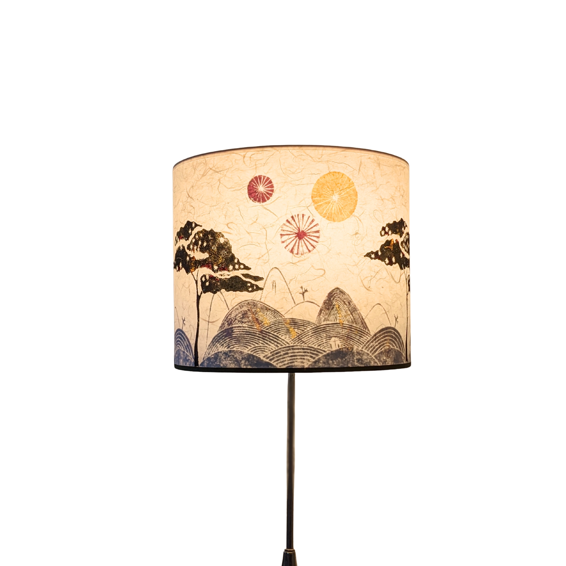 Abat Jour Collection Voyage 001C FLEDERMAUS Luminaires Artisanaux Lampe De Createur Allume