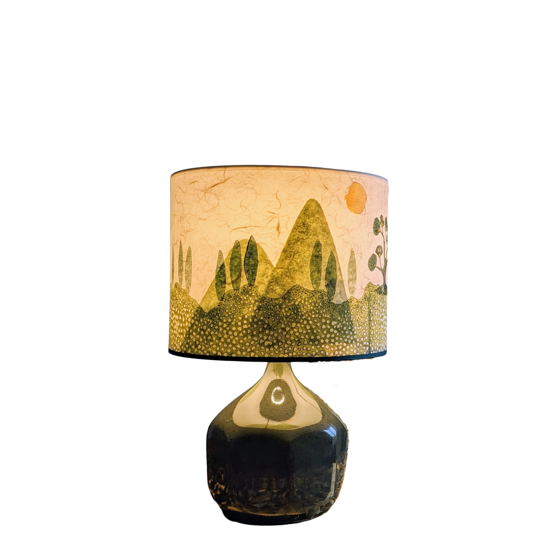 Abat Jour Collection Voyage 002C FLEDERMAUS Luminaires Artisanaux Lampe De Createur Allume