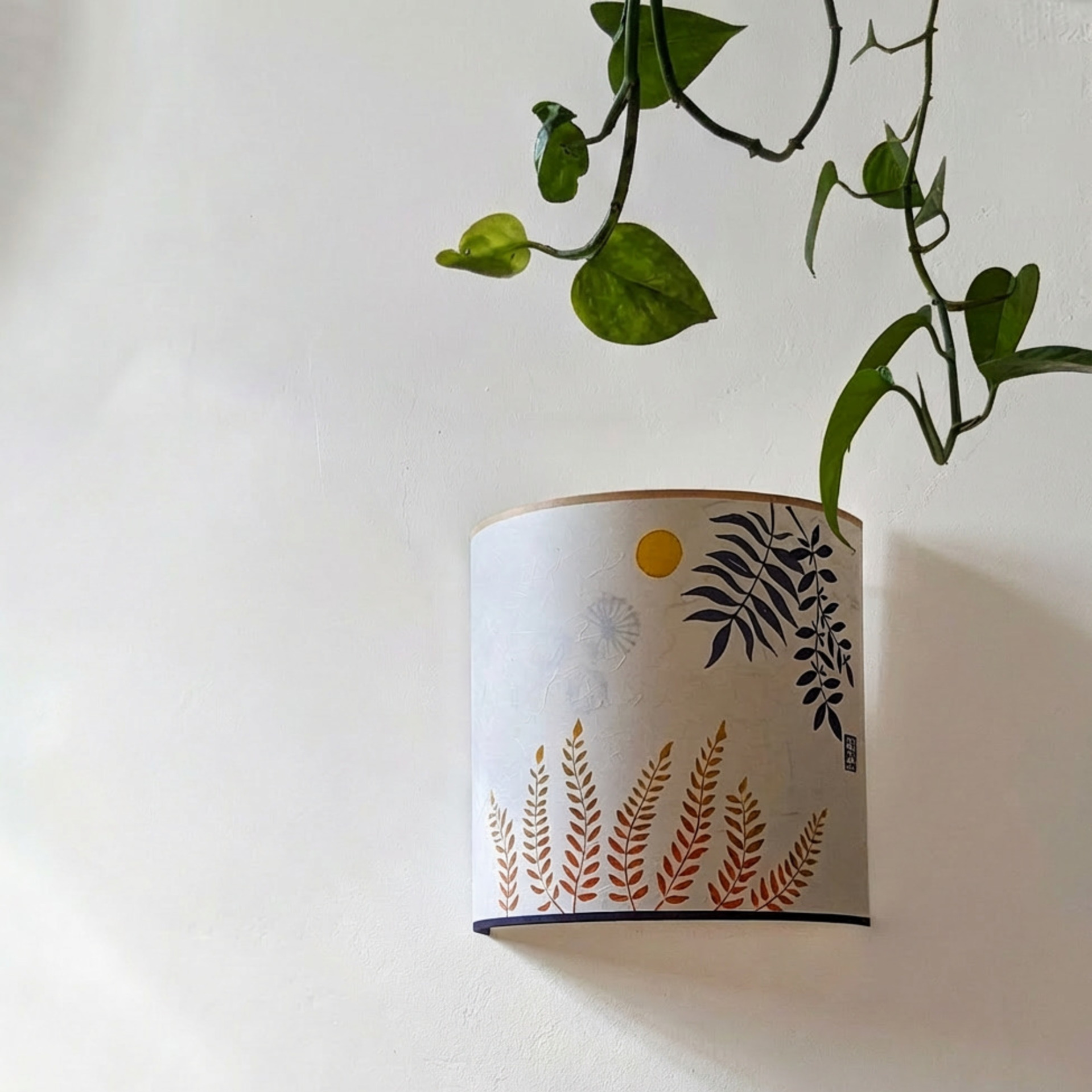 Applique Collection Printemps 001B FLEDERMAUS Luminaire Artisanal Applique Murale Eteint