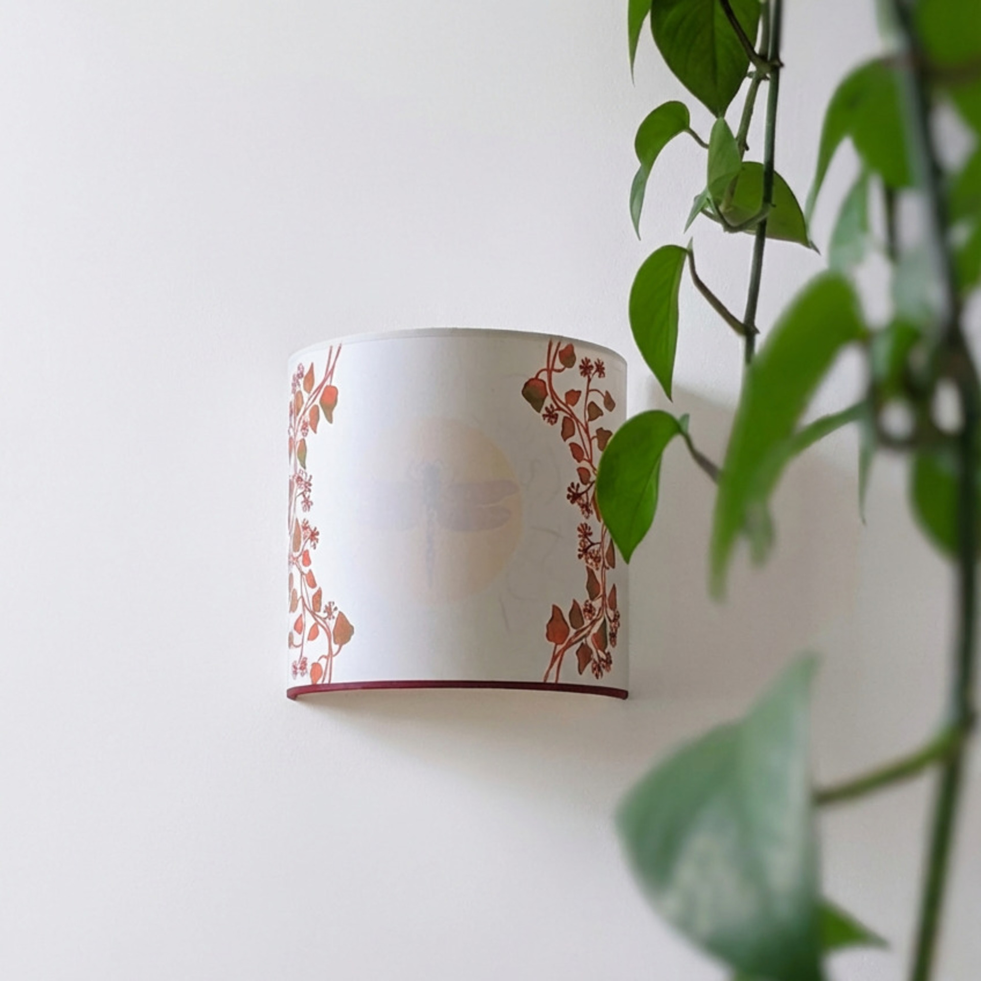 Applique Collection Printemps 003B FLEDERMAUS Luminaire Artisanal Applique Murale Eteint