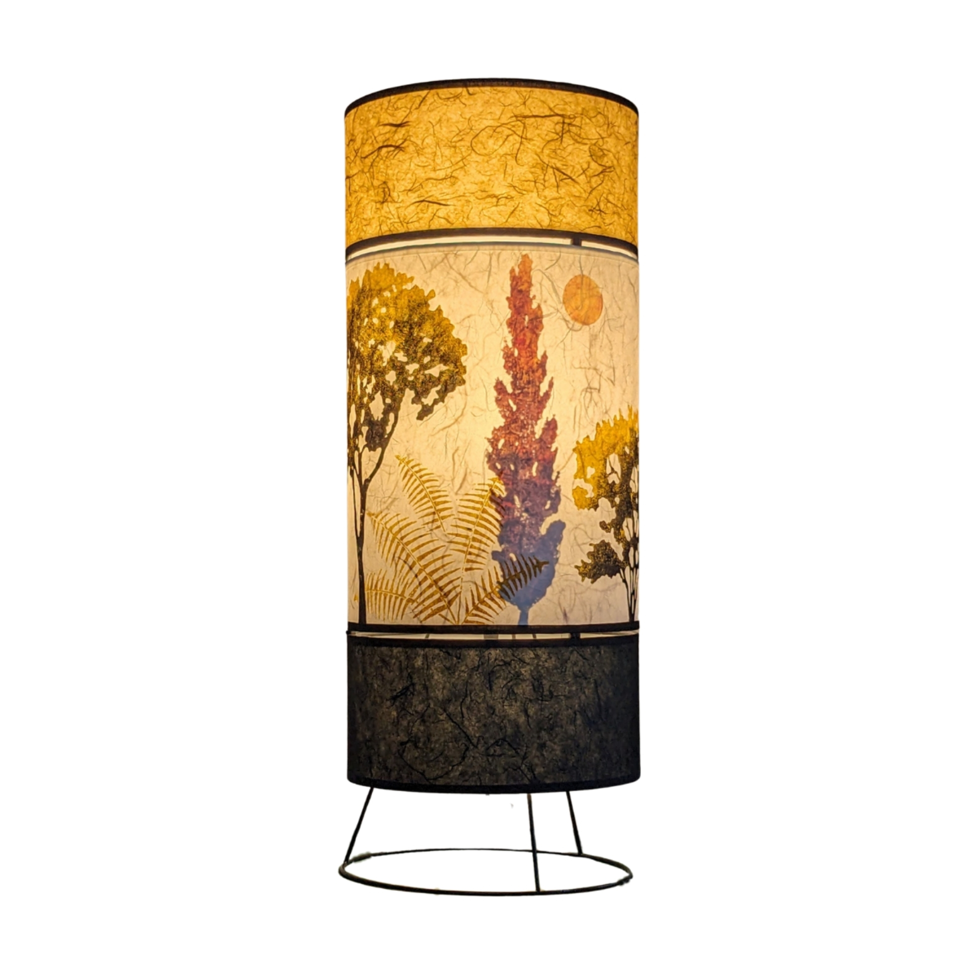 Lampe Kami Collection Forets 002C FLEDERMAUS Luminaires Artisanaux Lampe De Createur Allume