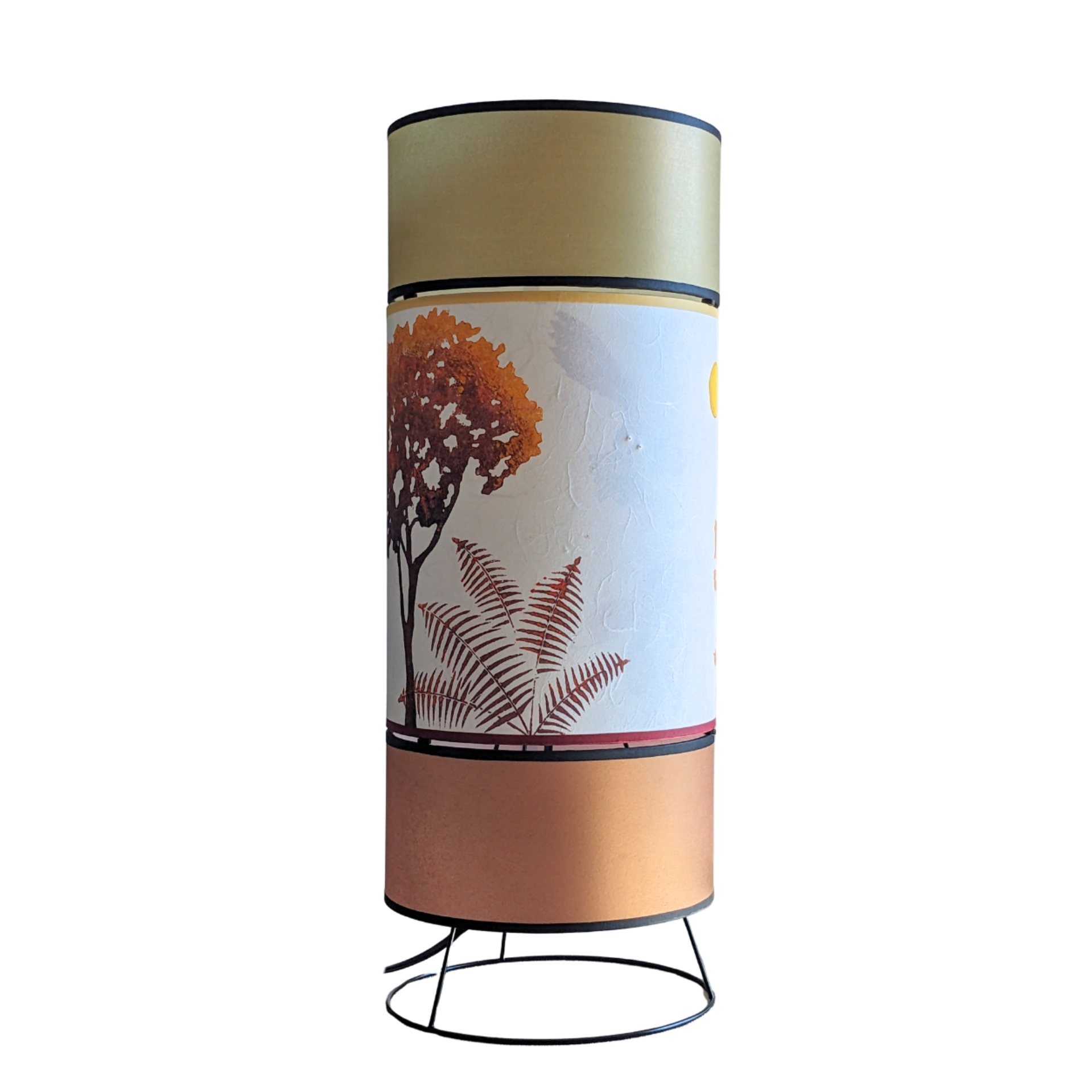 Lampe Kami Collection Forets 003B FLEDERMAUS Luminaires Artisanaux Lampe De Createur Eteint