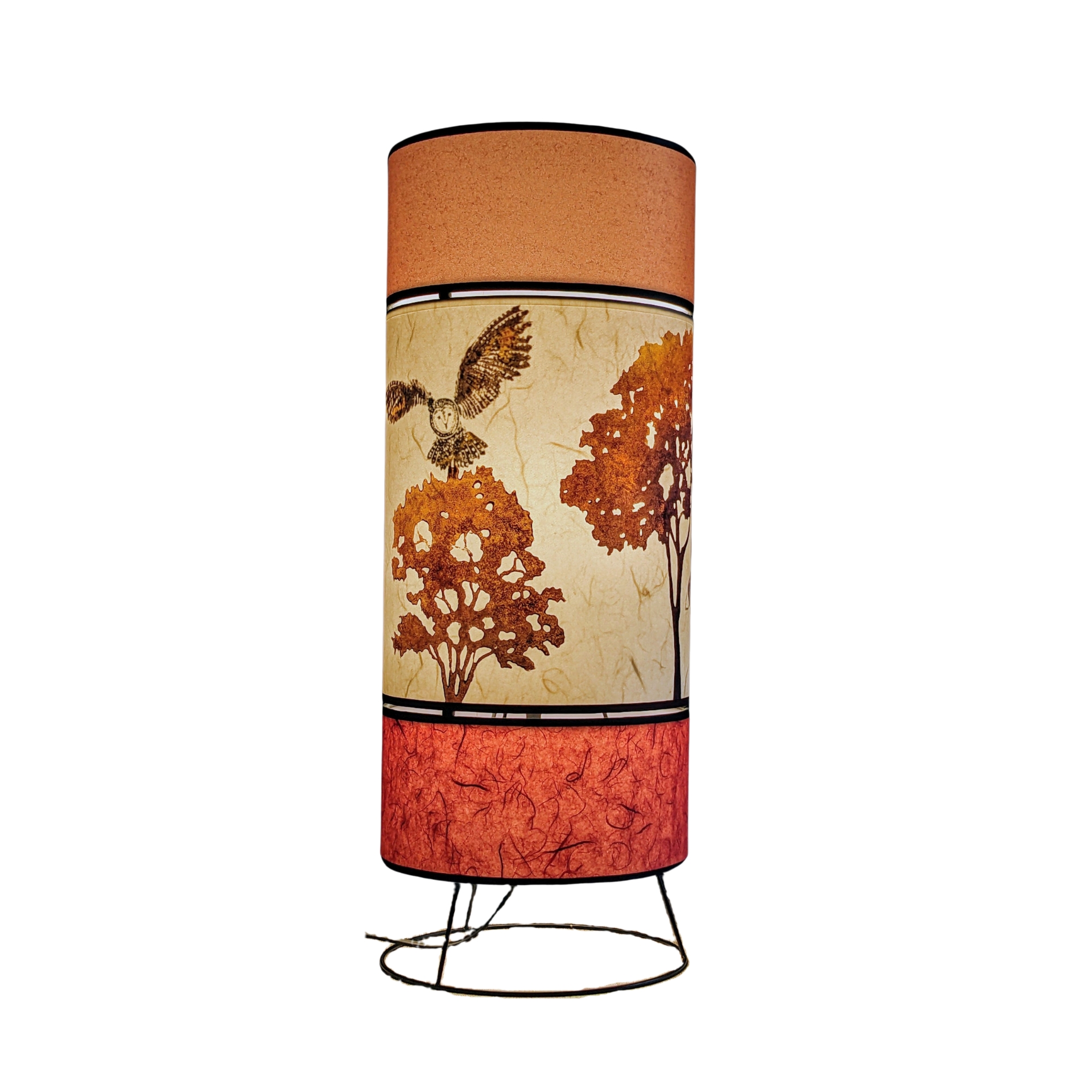 Lampe Kami Collection Forets 004C FLEDERMAUS Luminaires Artisanaux Lampe De Createur Allume