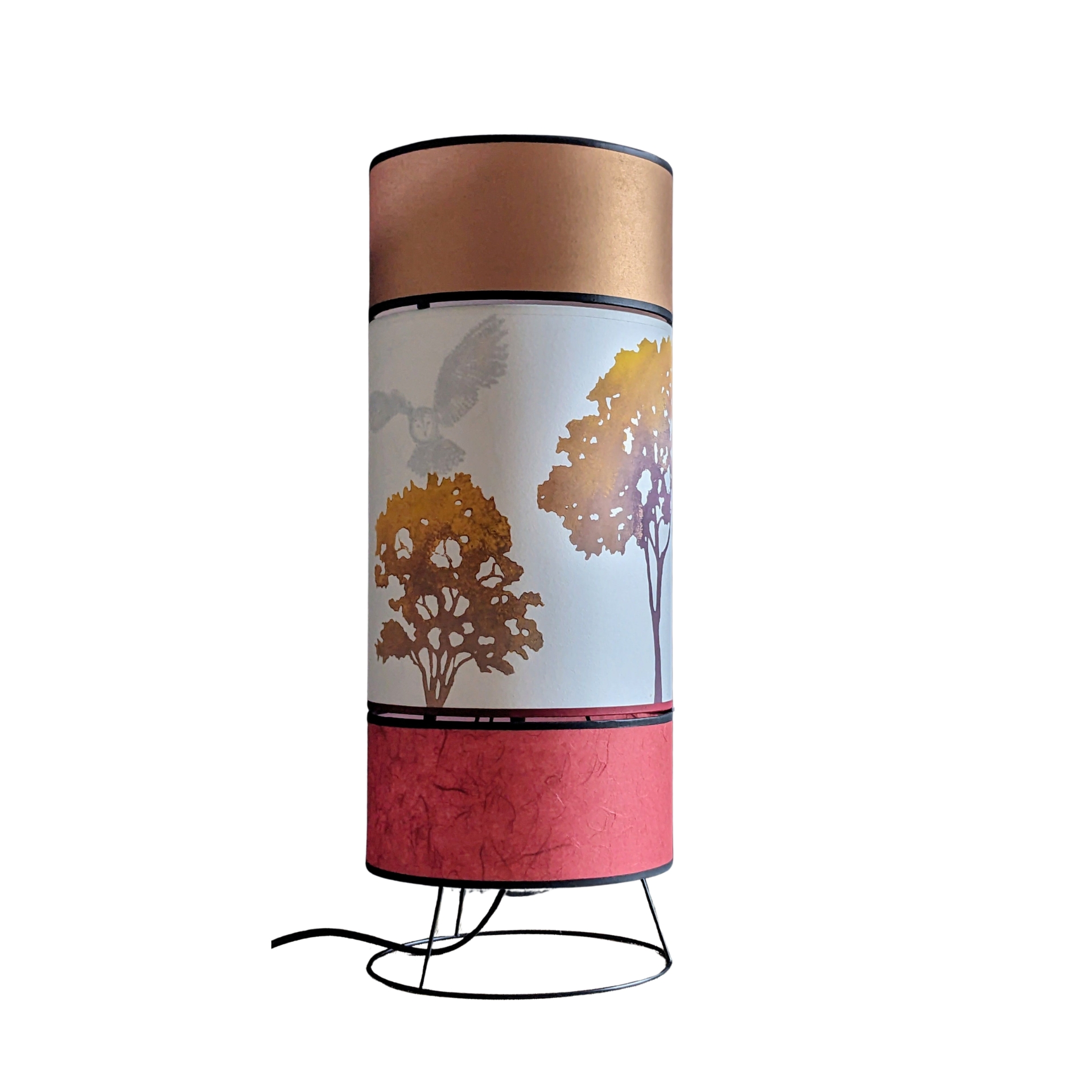Lampe Kami Collection Forets 005B FLEDERMAUS Luminaires Artisanaux Lampe De Createur Eteint