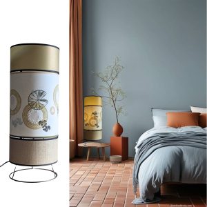 Lampe Kami Collection Nenuphars 002A FLEDERMAUS Luminaires Artisanaux Lampe De Createur Sceno