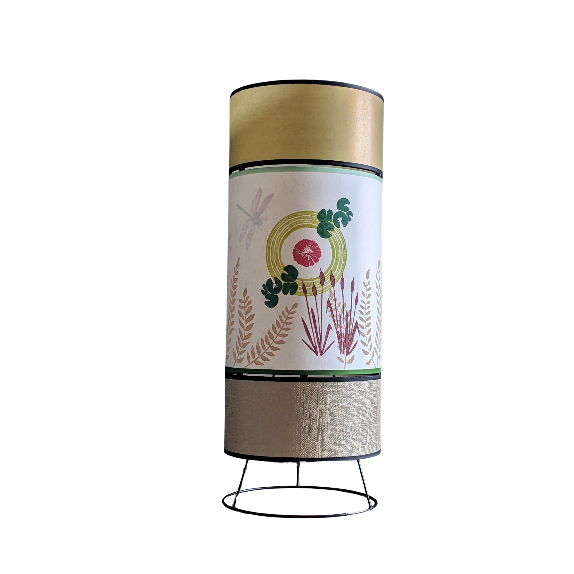 Lampe Kami Collection Nenuphars 003B FLEDERMAUS Luminaires Artisanaux Lampe De Createur Eteint