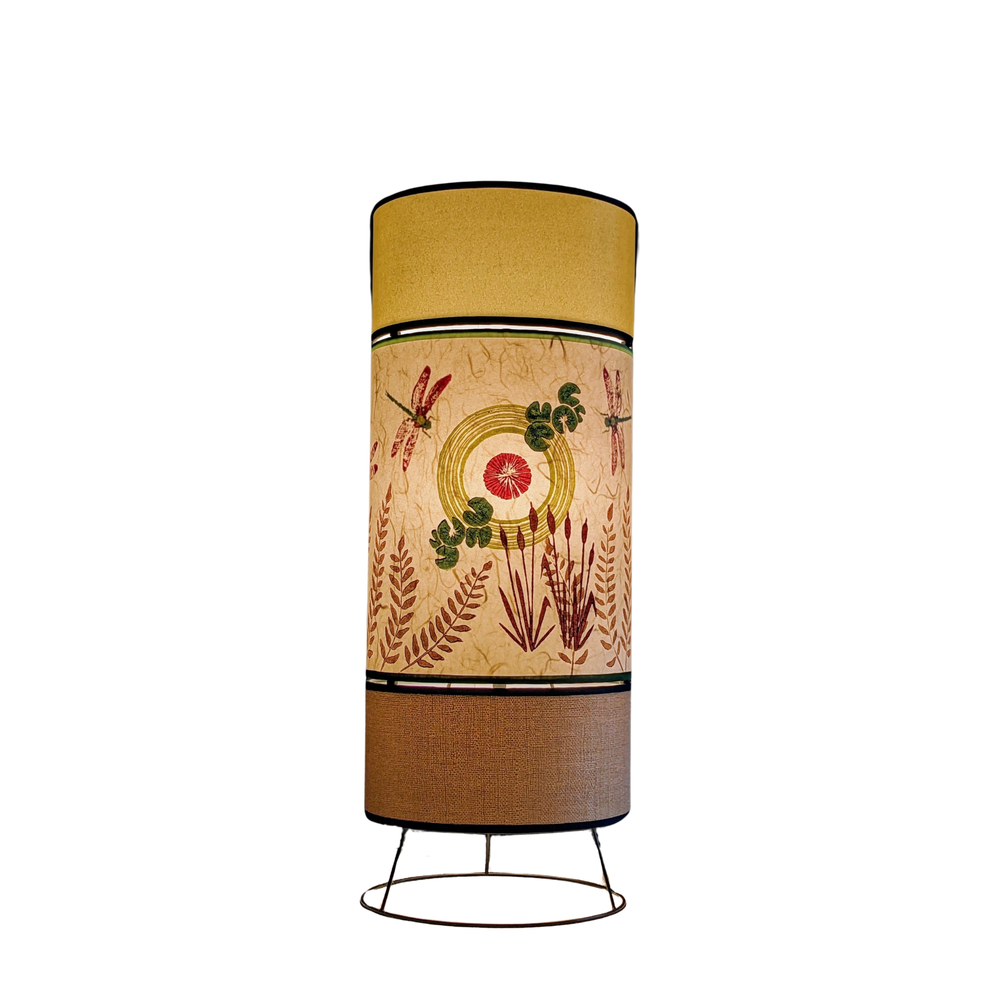Lampe Kami Collection Nenuphars 003C FLEDERMAUS Luminaires Artisanaux Lampe De Createur Allume