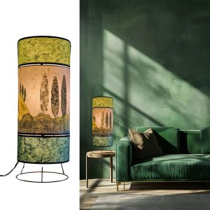 Lampe Kami Collection Voyage 002A FLEDERMAUS Luminaires Artisanaux Lampe De Createur Sceno