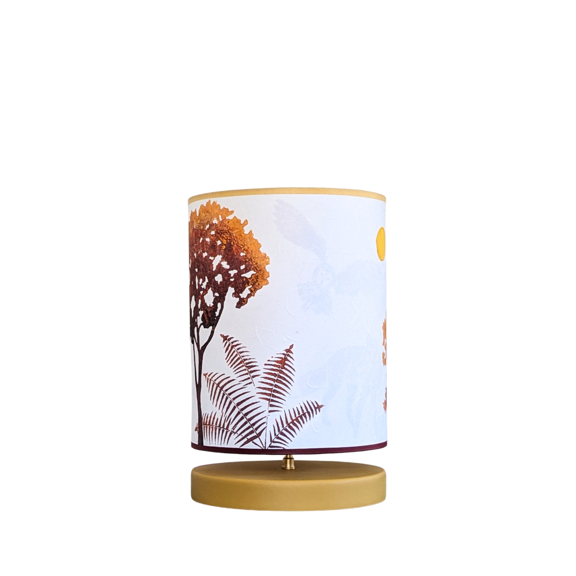 Lampe Urushi Collection Forets 001B FLEDERMAUS Luminaires Artisanaux Lampe De Createur Eteint