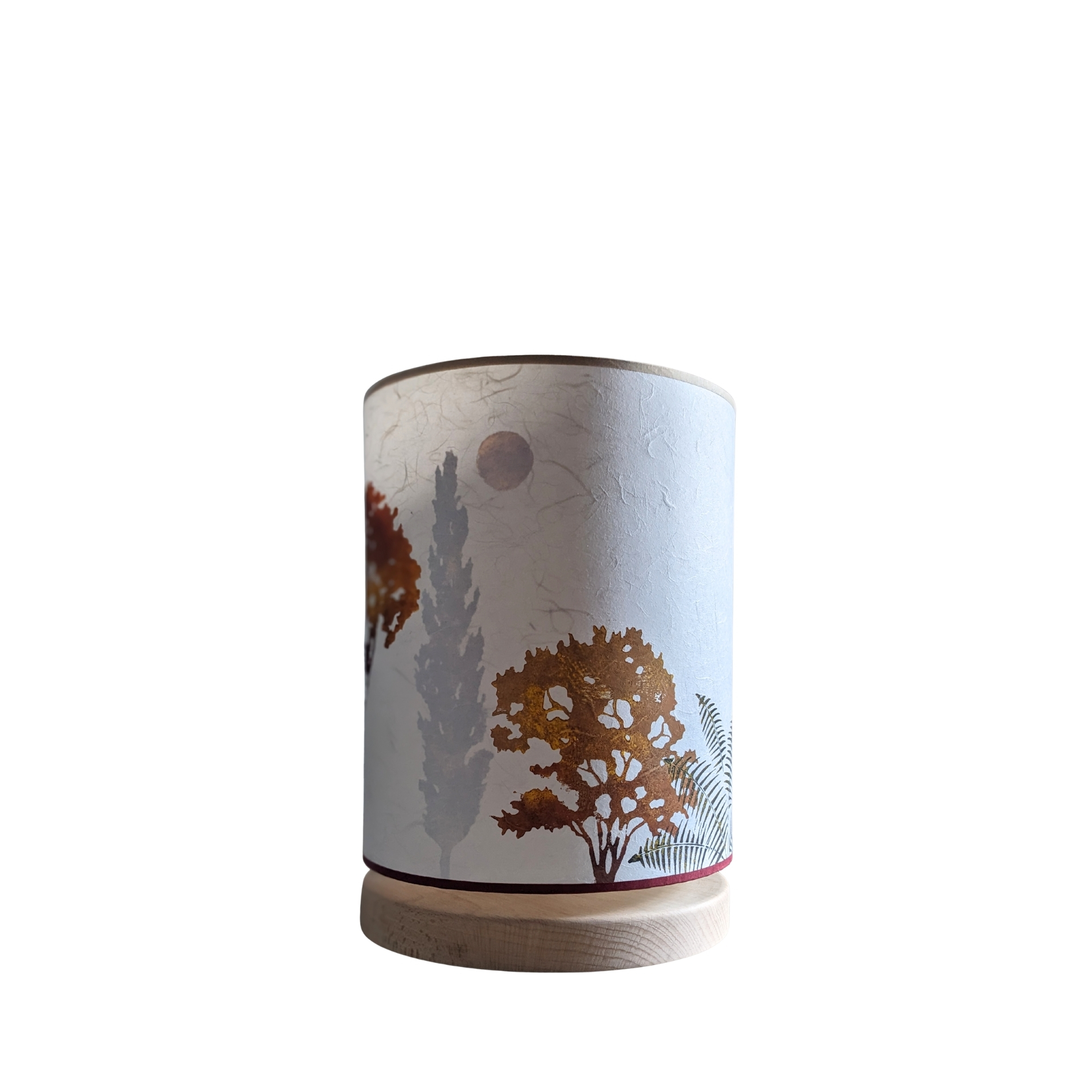 Lampe Urushi Collection Forets 002B FLEDERMAUS Luminaires Artisanaux Lampe De Createur Eteint