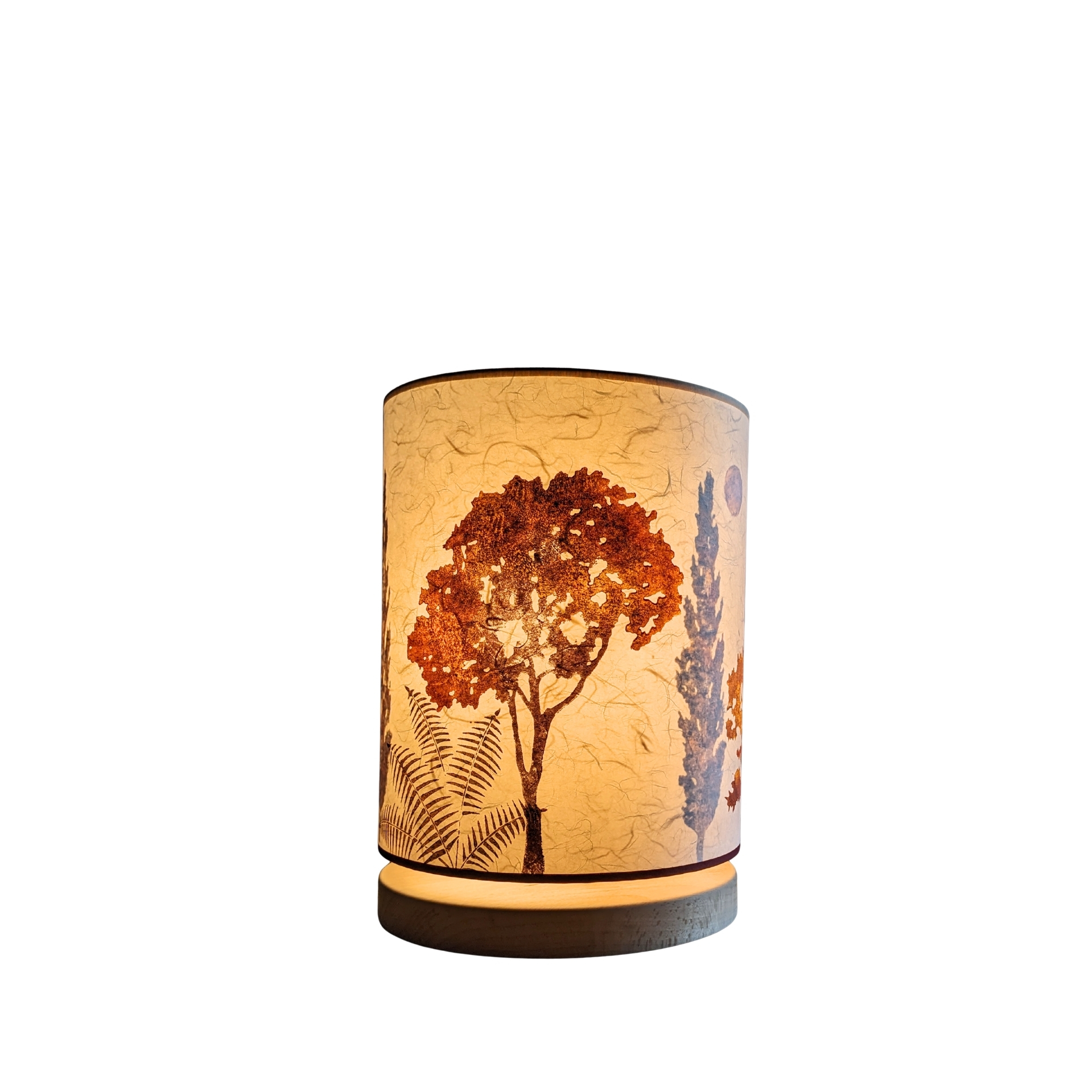 Lampe Urushi Collection Forets 002C FLEDERMAUS Luminaires Artisanaux Lampe De Createur Allume