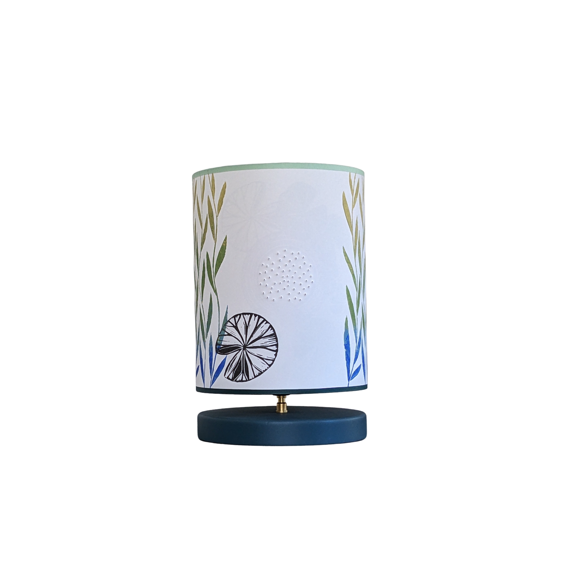 Lampe Urushi Collection Nenuphars 001B FLEDERMAUS Luminaires Artisanaux Lampe De Createur Eteint