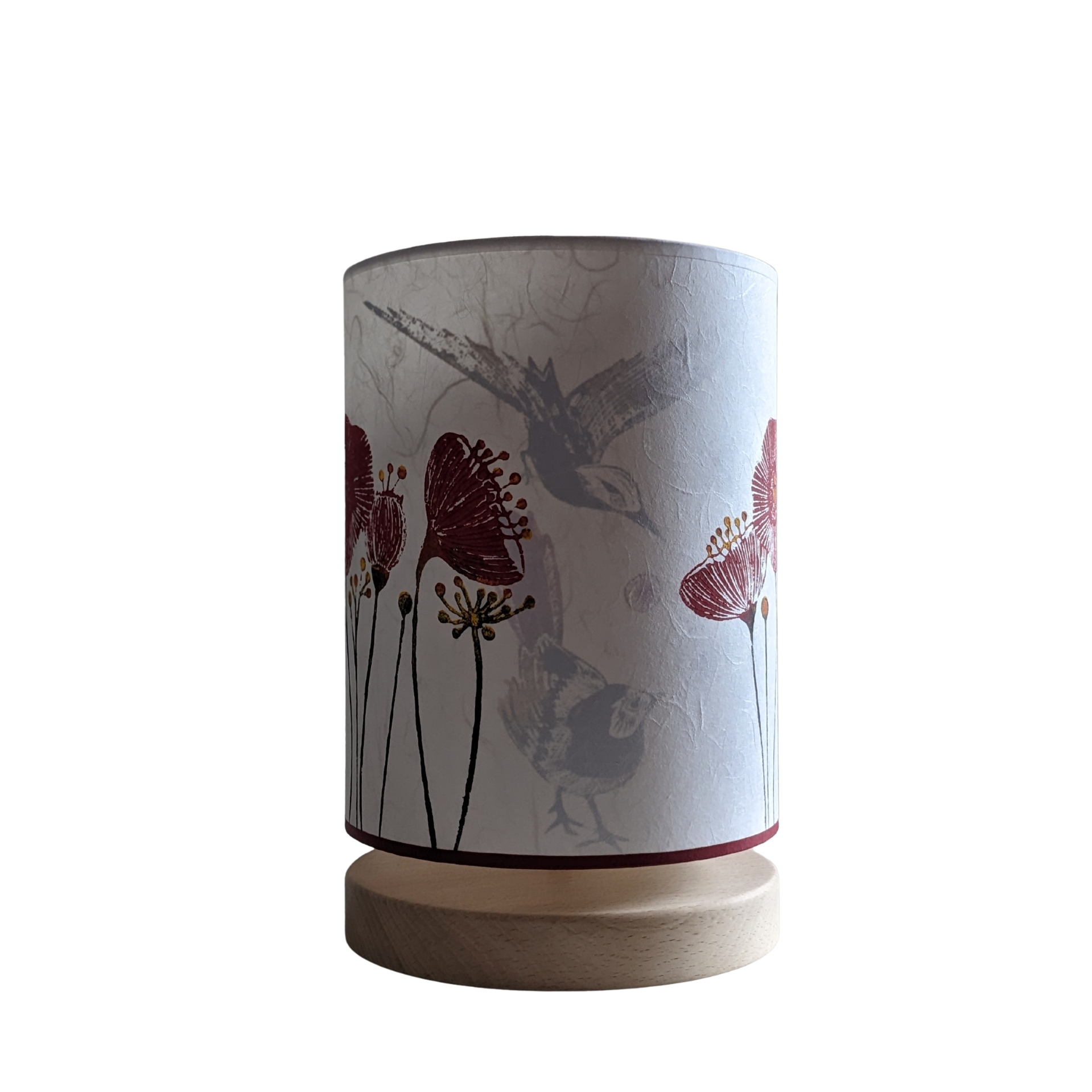 Lampe Urushi Collection Printemps 002B FLEDERMAUS Luminaires Artisanaux Lampe De Createur Eteint