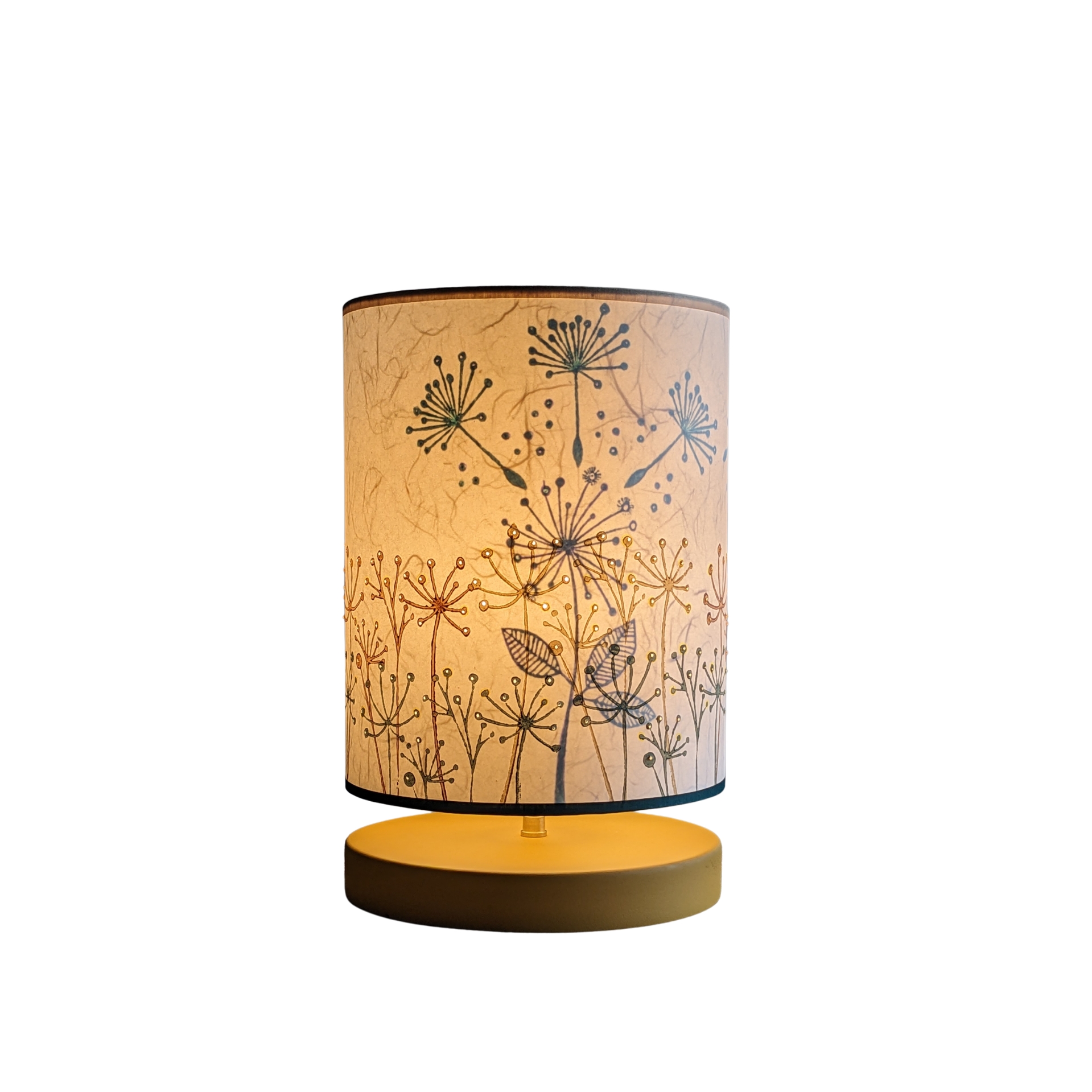 Lampe Urushi Collection Printemps 003C FLEDERMAUS Luminaires Artisanaux Lampe De Createur Allume