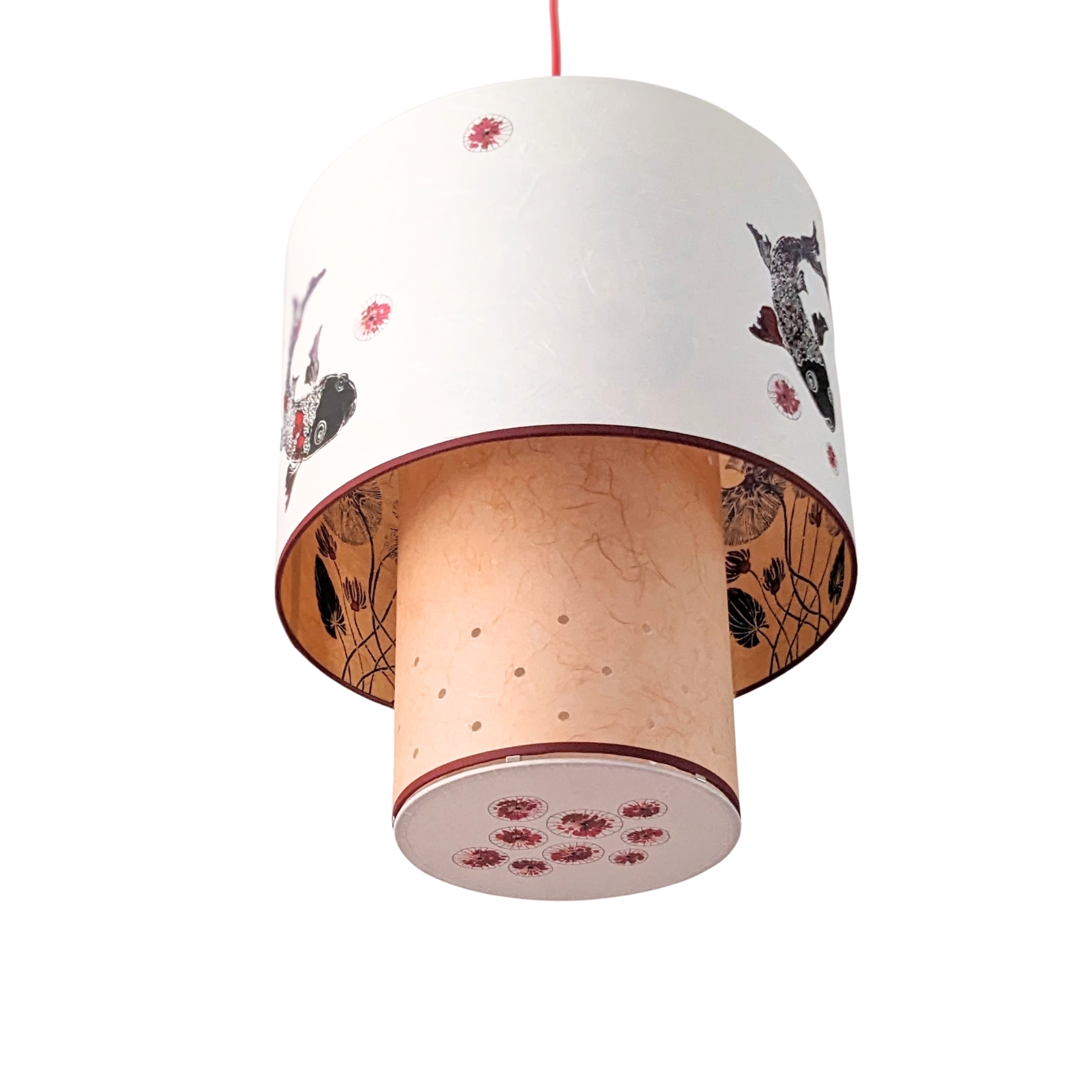 Suspension Constellation Collection Nenuphars 001B FLEDERMAUS Luminaire Artisanal Createur Eteint