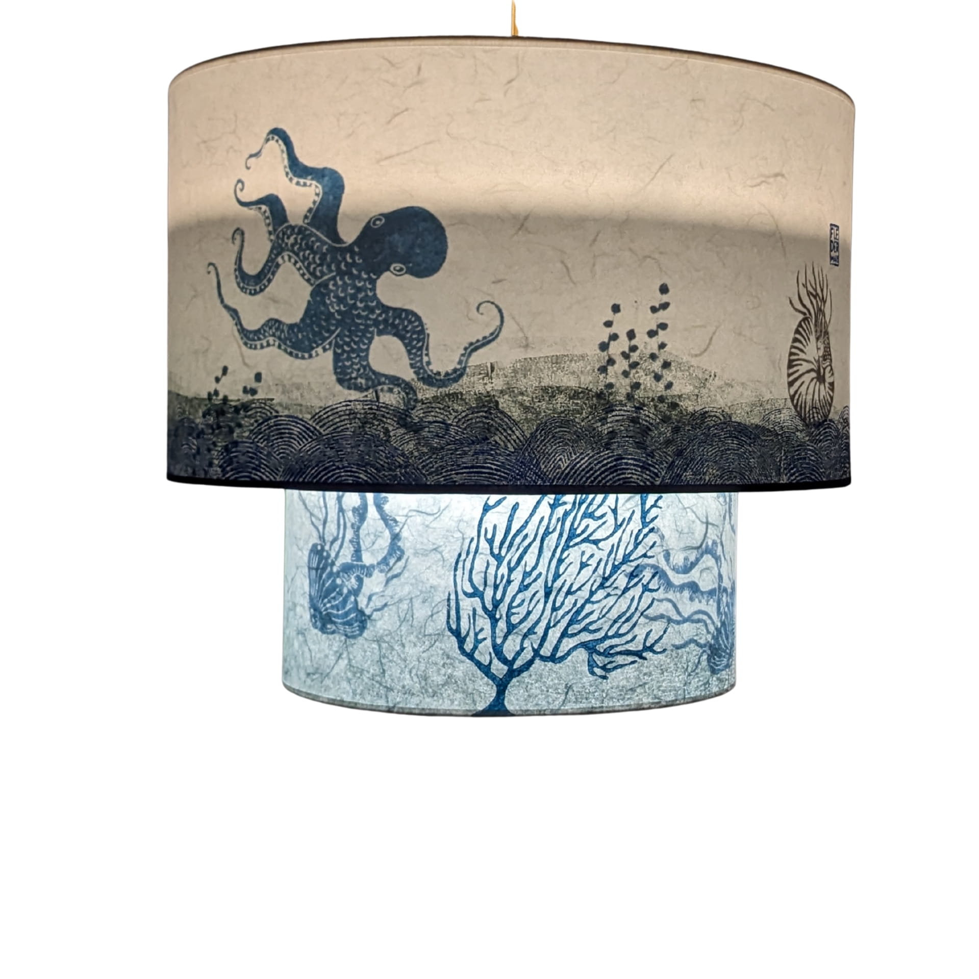 Suspension Constellation Collection Ocean 001C FLEDERMAUS Luminaire Artisanal Createur Allume