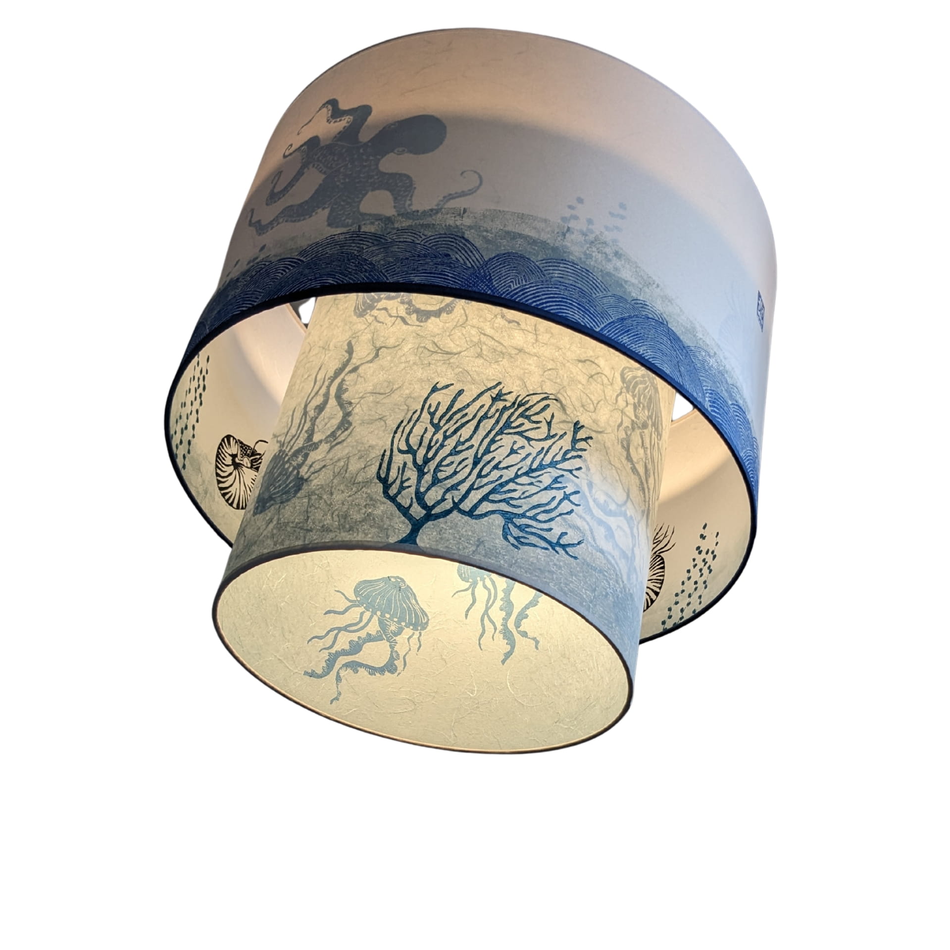 Suspension Constellation Collection Ocean 001CC FLEDERMAUS Luminaire Artisanal Createur Allume
