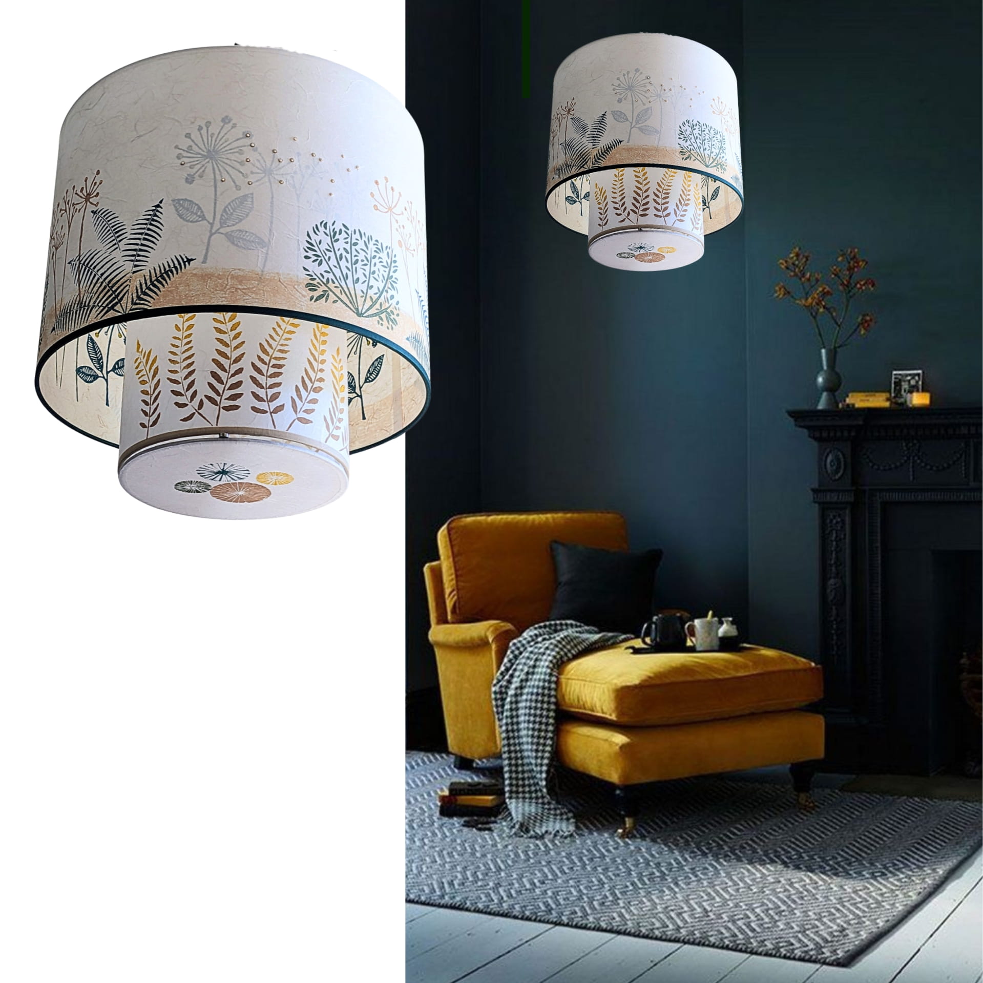 Suspension Constellation Collection Printemps 001A FLEDERMAUS Luminaire Artisanal Createur Sceno