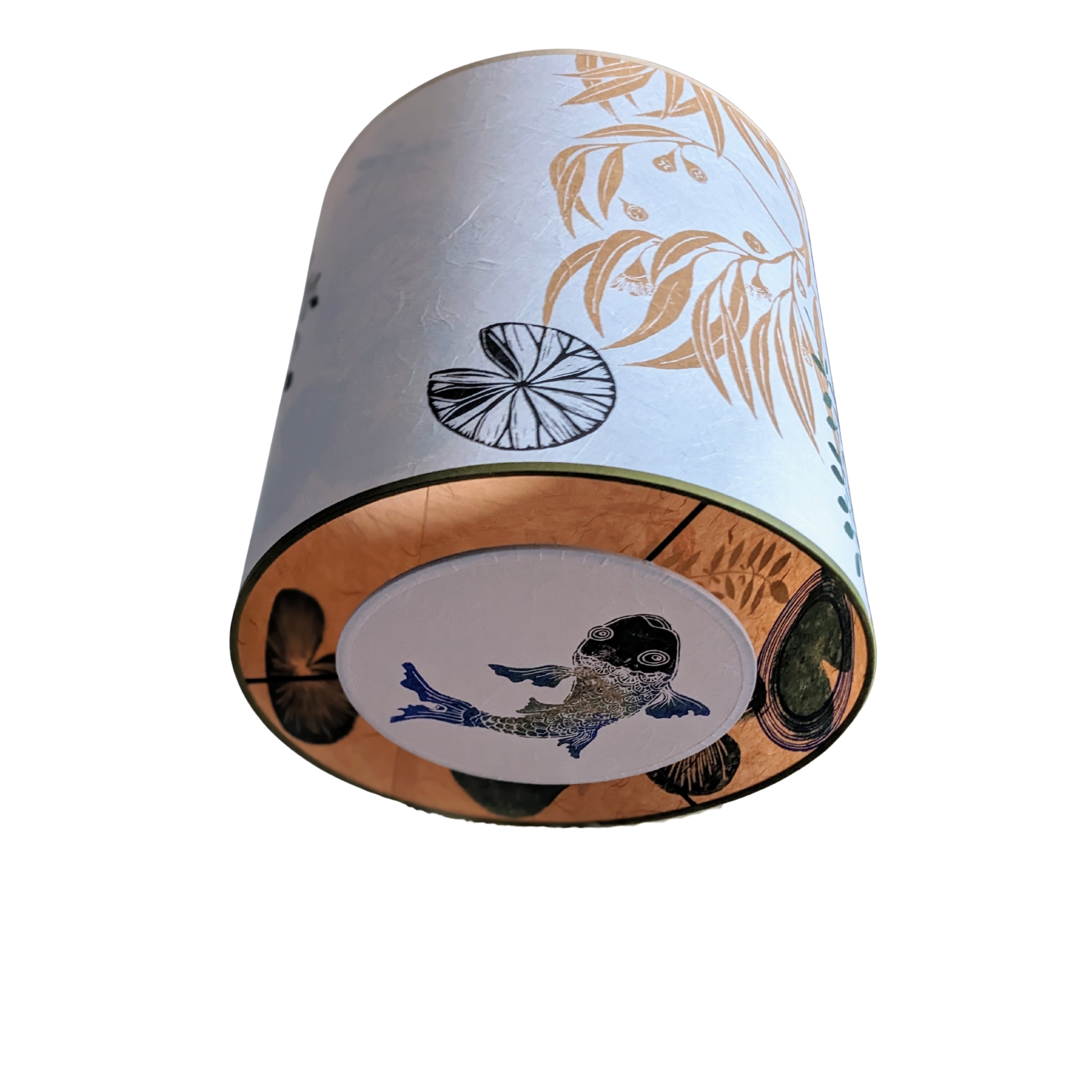 Suspension Planete Collection Nenuphars 001B FLEDERMAUS Luminaire Artisanal Createur Eteint