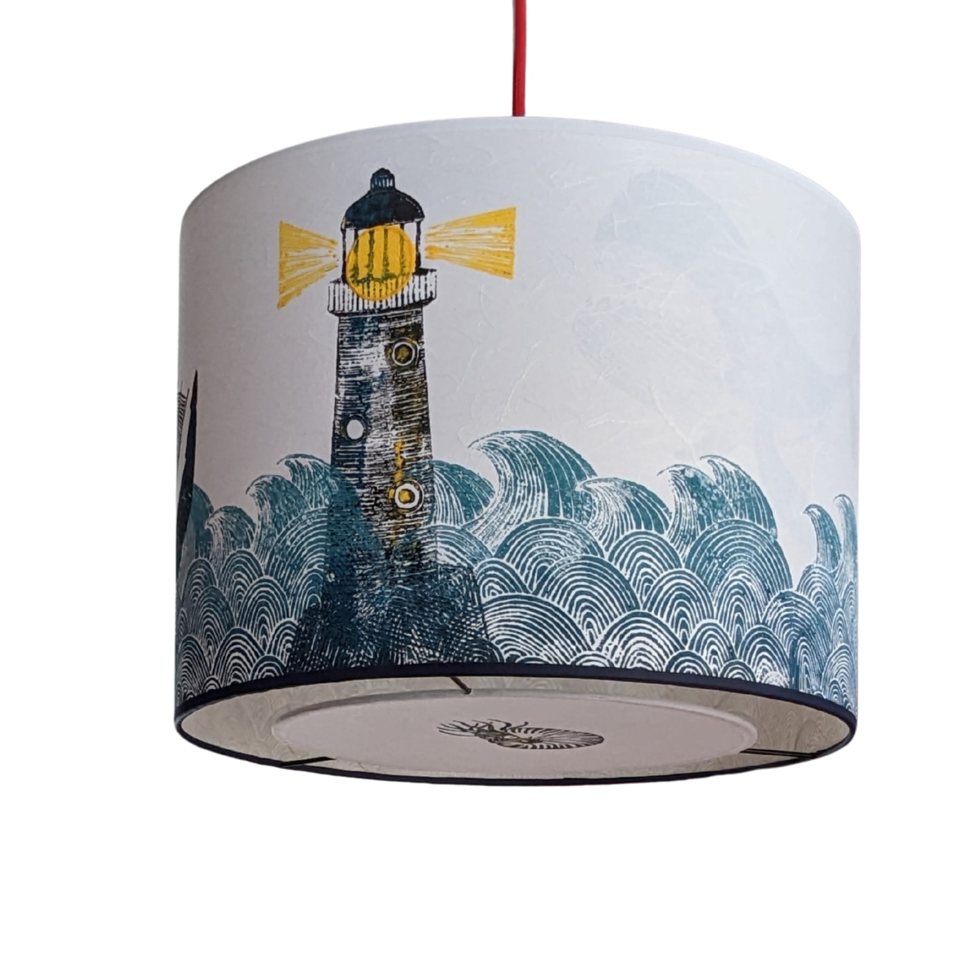 Suspension Planete Collection Ocean 001B FLEDERMAUS Luminaire Artisanal Createur Eteint