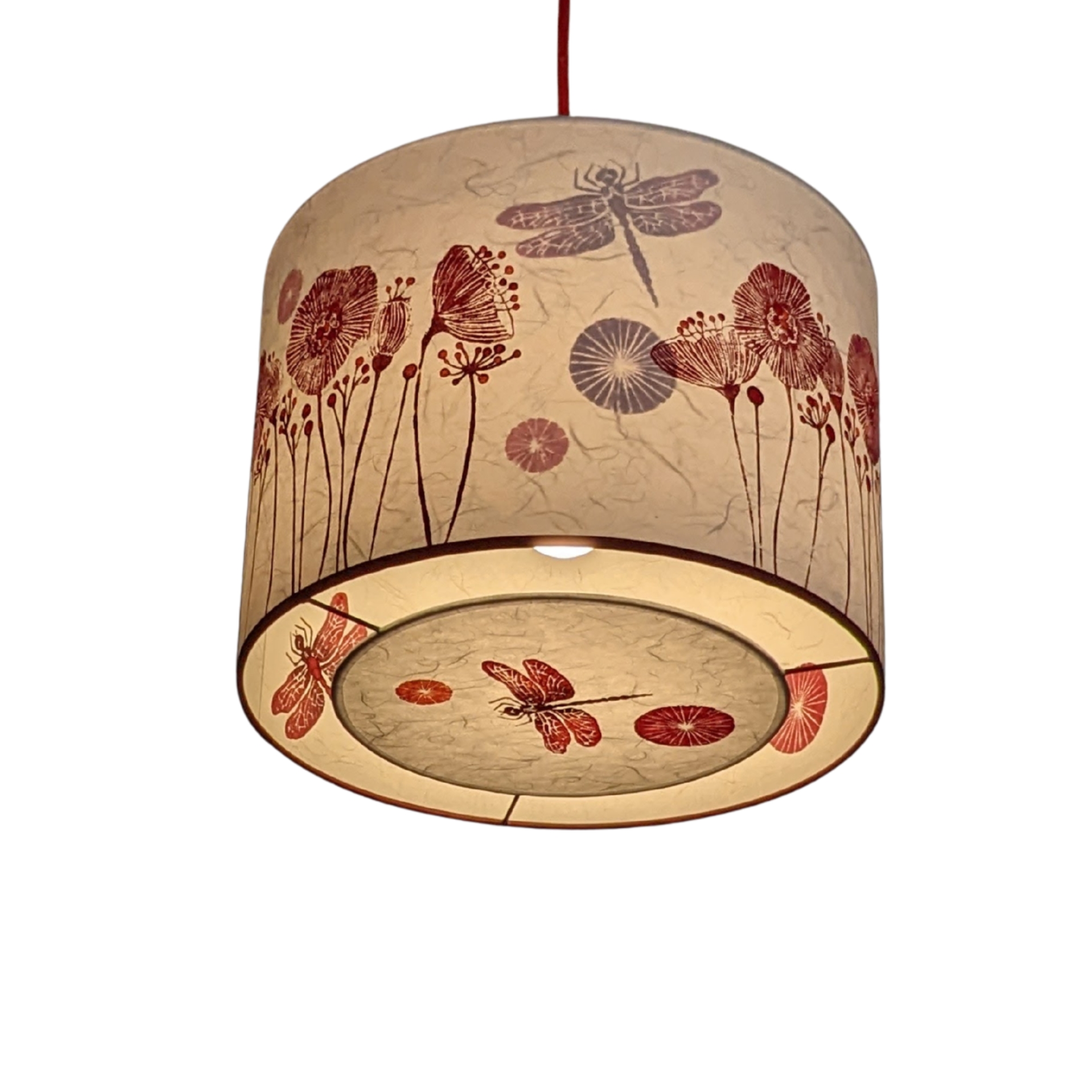 Suspension Planete Collection Printemps 001C FLEDERMAUS Luminaire Artisanal Createur Allume