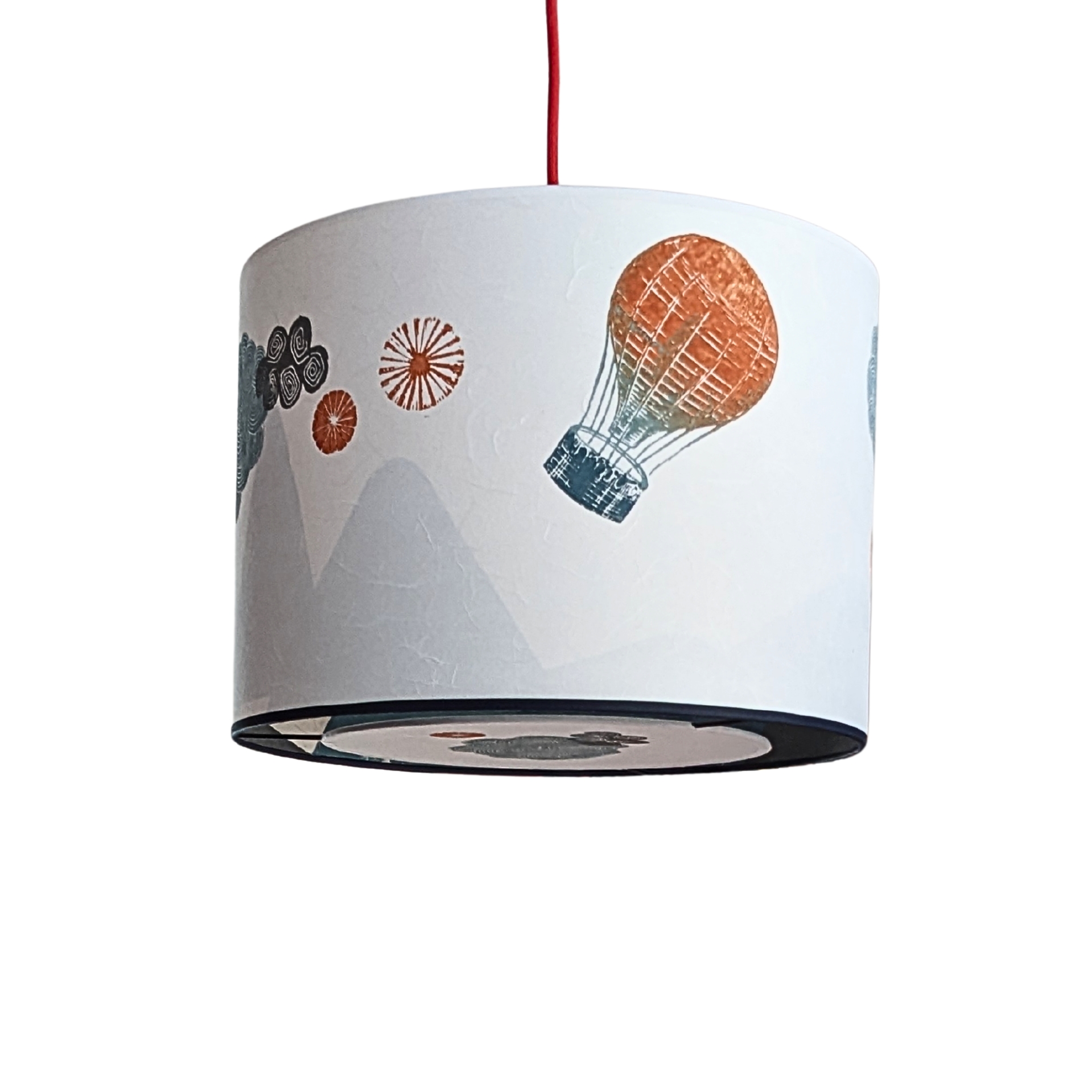 Suspension Planete Collection Voyage 002B FLEDERMAUS Luminaire Artisanal Createur Eteint
