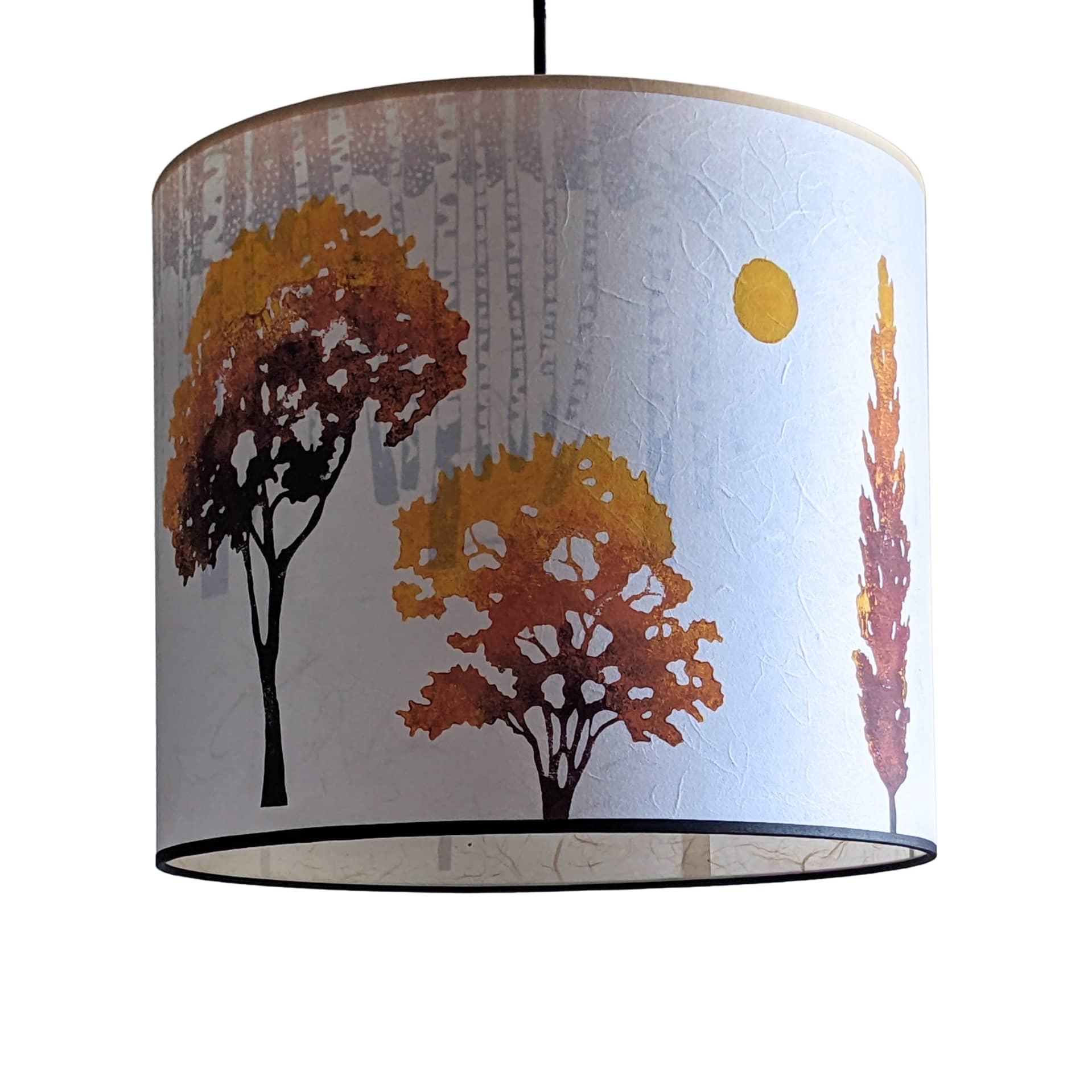 Suspension Simple Collection Forets 001B FLEDERMAUS Luminaire Artisanal Createur Eteint