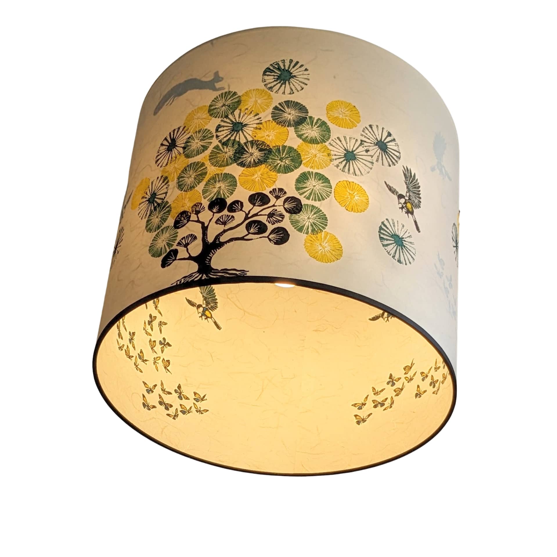 Suspension Simple Collection Forets 003CC FLEDERMAUS Luminaire Artisanal Createur Allume