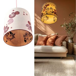 Suspension Simple Collection Nenuphars 003A FLEDERMAUS Luminaire Artisanal Createur Sceno