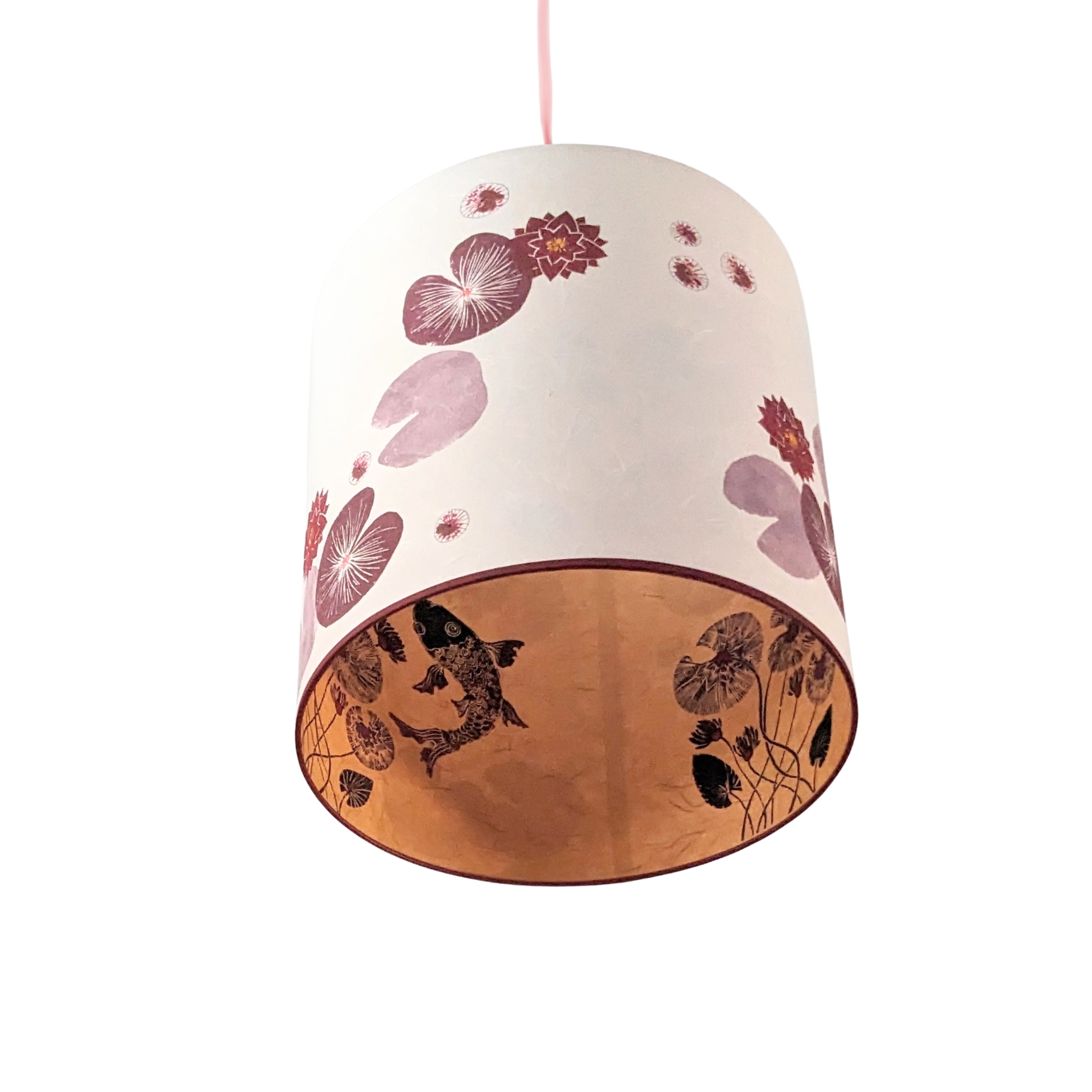 Suspension Simple Collection Nenuphars 003B FLEDERMAUS Luminaire Artisanal Createur Eteint