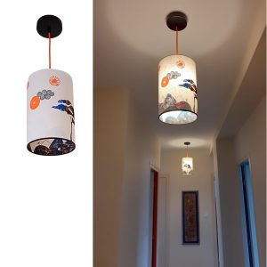 Suspension Simple Collection Voyage 001A FLEDERMAUS Luminaire Artisanal Createur Sceno